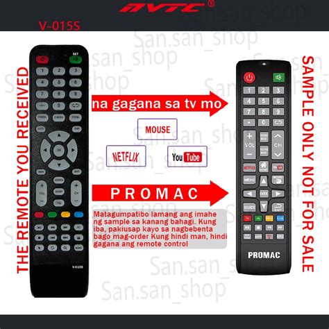 Universal remote control for promac smart tv remote(universal) na .